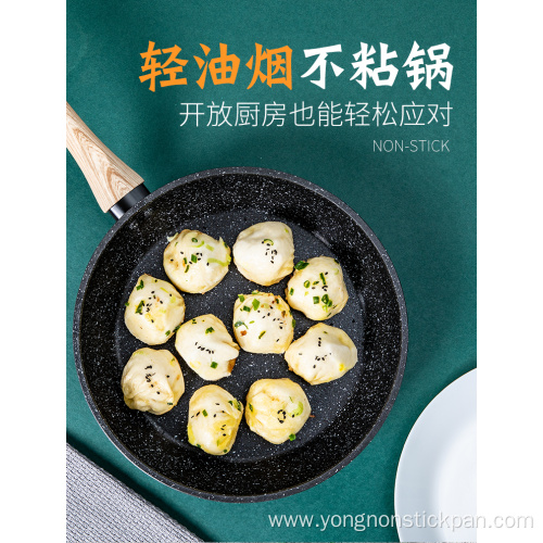 Aluminium non Stick deep frying pan wok pan